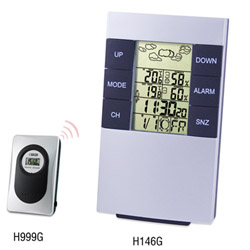 H146G Wireless Weather Station Clock